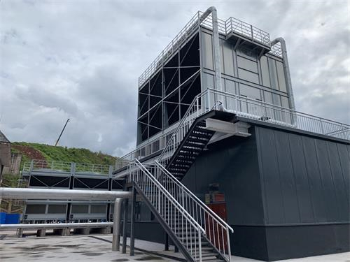 運行和維修玻璃鋼冷卻塔的特點(小型玻璃鋼冷卻塔圖