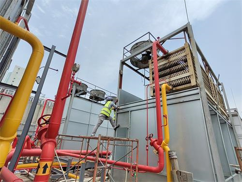 間接或閉路冷卻塔冷卻的介質運行原理(閉路循環(huán) 冷卻