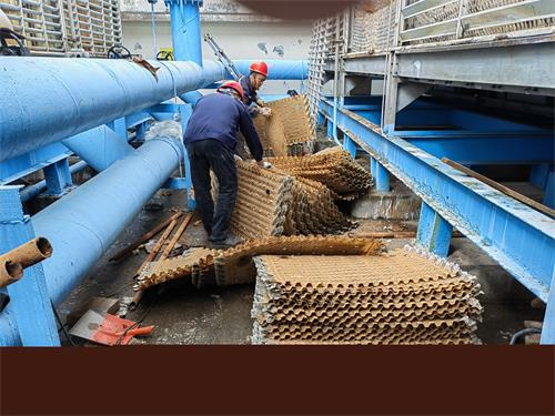 閉式冷卻塔傳熱性能和什么有關(guān)?(中溫逆流式方形冷卻