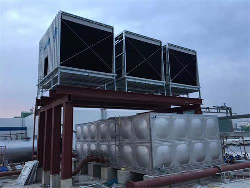 開式冷卻塔中空調循環水管道如何布置？？(開式冷卻塔原