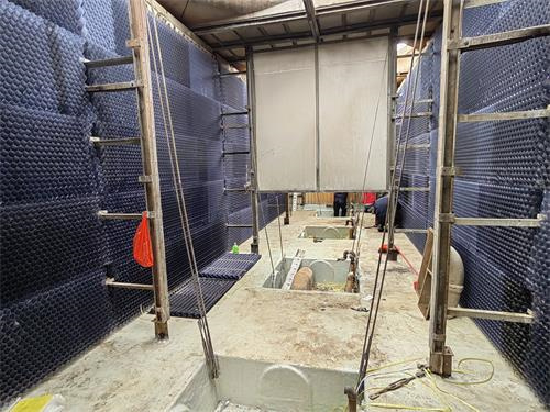 安裝開式冷卻塔時加固工作(開式冷卻塔一般能降溫多