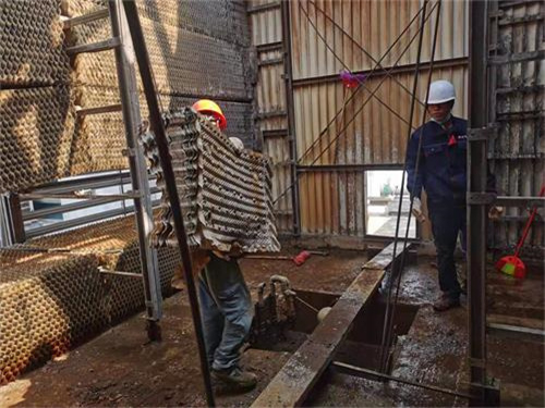 淺析工業(yè)冷卻塔冷卻能力不足怎么辦?(不用電冷卻塔的