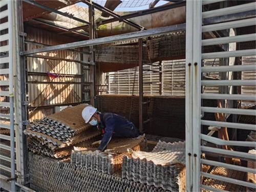 定期清洗開式冷卻塔必要性看點