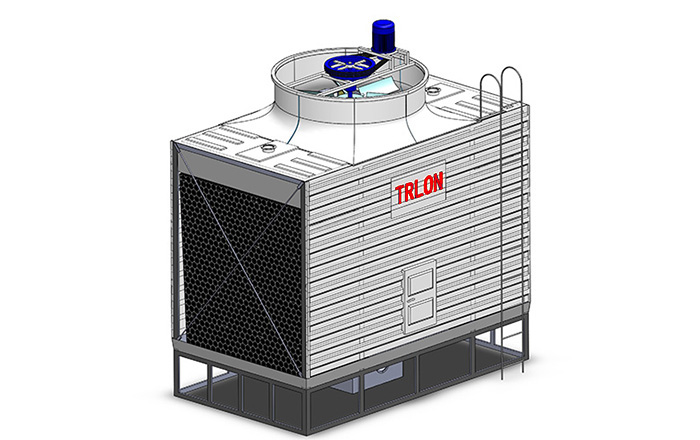 橫流閉式冷卻塔設備